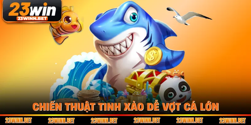 Chiến thuật tinh xảo dễ vợt cá lớn