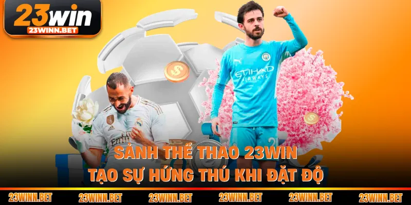 Sảnh thể thao 23WIN tạo sự hứng thú khi đặt độ